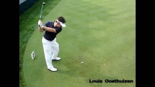 Louis Oosthuizen swing w slowmo [upl. by Nelag]