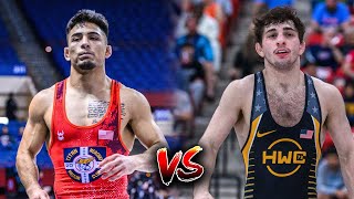 Andrew Alirez vs Austin Desanto  2023 Senior Nationals 65kg Quarterfinal [upl. by Bobseine]