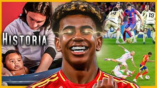 El Verdadero HEREDERO de Messi quien ya DESTROZO a Mbappé  LAMINE YAMAL HISTORIA [upl. by Lekym]