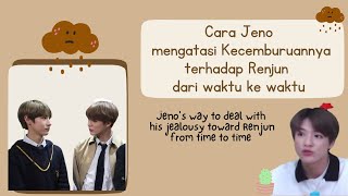 How Jeno Overcomes his Jealousy  Bagaimana Jeno mengatasi Kecemburuan Noren Jealous Moment [upl. by Nylatsyrc]