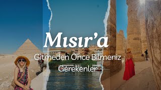 Mısıra Gitmeden Önce Bilmeniz Gerekenler [upl. by Ardnuahc]