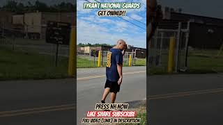 NATIONAL GUARD DISMISSED OVER CAMERA SERGEANT GETS OWNED FISHING FOR ID FIRST AMENDMENT AUDIT NY [upl. by Judy]