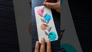 bookmark design ideas painting brushpen bookmark bookslover artjournaling art [upl. by Nailil194]