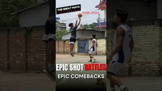 THE COMEBACK👈 viralshots viralvideos viralbasketball highlights basketball viralreels [upl. by Rodi]