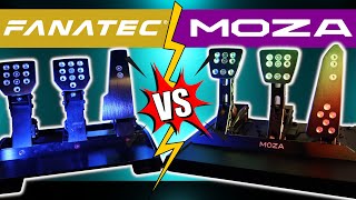 Versus Fanatec ClubSport v3 vs MOZA CRP [upl. by Alessandra70]