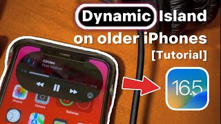 Get REAL Dynamic island for FREE on ANY iPHONE iOS 165 SimpleKFD [upl. by Onitnatsnoc597]