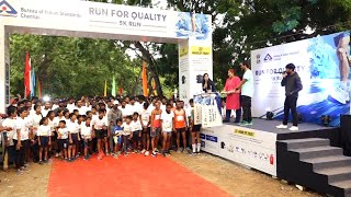 Bureau of Indian Standards conducted Manak Mahotsav 5 KM Run for Quality [upl. by Janus]