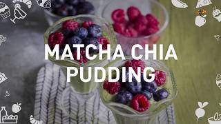 Prova vår nyttiga chiapudding med matcha [upl. by Jemie]