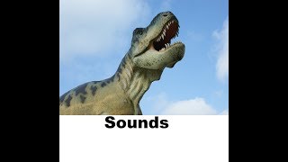 DINOSAUR SOUND EFFECT IN HIGH QUALITY [upl. by Ermentrude]