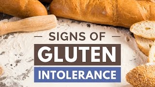 5 Signs and Symptoms of Gluten Intolerance [upl. by Sabba990]