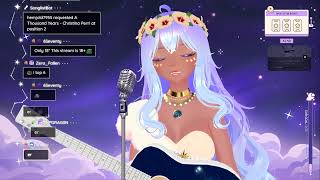 Singing in VRChat Publics Pls be kind to me vrchat overlords ty 🐬☁️🌺  101424 [upl. by Aerdnna]