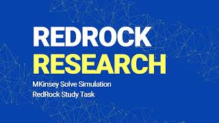 McKinsey Solves New Game 2023 update  Redrock Research with footage [upl. by Jedidiah]