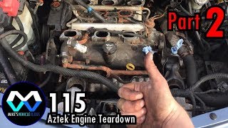 MV 115  quotAztek Engine Teardown Part 2quot [upl. by Hgielac]