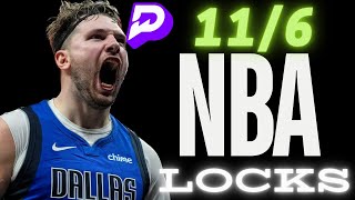 PRIZEPICKS TODAY NBA WEDNESDAY  11624  FREE PICKS  BEST PLAYER PROPS BEST BETS [upl. by Ainivad]