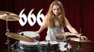 The Number of the Beast Iron Maiden • Drum Cover [upl. by Wiles151]