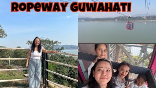 Had great fun in Ropeway Guwahati First experience in Ropeway 💕🌸City centre Mall [upl. by Anirpas]