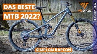 Simplon Rapcon 2022 🚲🚵‍♀️ Das beste Mountainbike ohne E 😲 [upl. by Ilhsa]