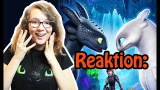 Drachenzähmen leicht gemacht 3 😍 Reaktion auf Trailer 💗 Endlich ein Tagschatten [upl. by Onailime]