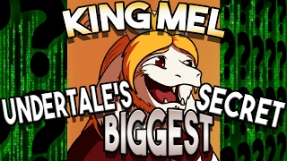 Who is KING MEL Undertales Biggest Secret  Undertale Theory  UNDERLAB [upl. by Yht]