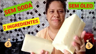 💰 SÓ 2 INGREDIENTES E VAMOS FAZER SABÃO SEM SODA SEM ÓLEO NA CAIXA DE LEITE COM 2 FAÇA 11 [upl. by Anali]