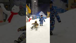 snow snowslide cute winter funny [upl. by Langston]