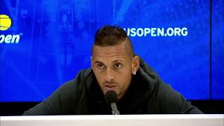 Nick Kyrgios quotIts going to be tough for surequot  US Open 2019 R2 Press Conference [upl. by Flavius]