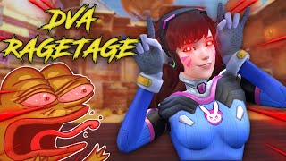 The WORST State OW2 has EVER been  DVA RAGETAGE [upl. by Esinned]