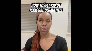 👄How to get rid of Perioral Dermatitis naturally at home 🏠 perioraldermatitis dermatitis eczema [upl. by Shep]