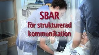 SBAR för stukturerad rapportering [upl. by Vasos194]