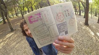 Así se ve un pasaporte COMPLETAMENTE LLENO [upl. by Haman]