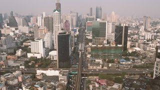 Climbing the Sathorn Unique Bangkok GoPro March 2015 [upl. by Ainaznat]