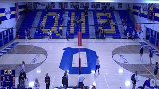 Queensbury vs Colonie Central High School South Colonie Girls Varsity Volleyball [upl. by Ecirrehs]