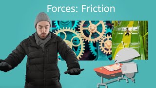 Forces Friction  General Science for Kids [upl. by Newcomb469]