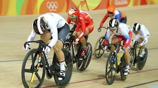 Womens Keirin cycling Rio 2016 Olympics [upl. by Johanan36]