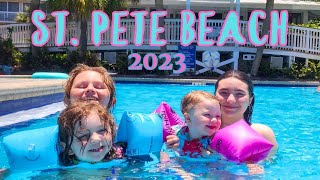 Were Back Again Staying at TradeWinds Island Grand in St Pete Beach 2023 Family Travel Vlog 1 [upl. by Nostaw]