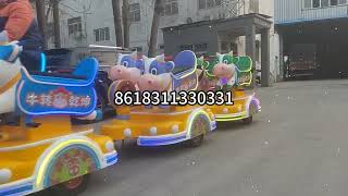 Whatsapp8618311330331New design amusement park shopping mall train [upl. by Benco]