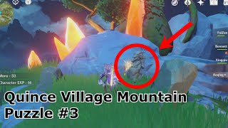 Genshin Impact  Qingce Village Mountain Puzzle 3 The Chi of Guyun World Quest [upl. by Artenahs]