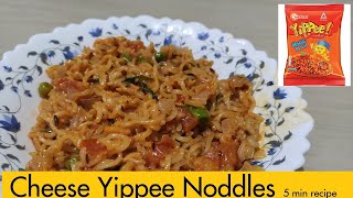 Cheese Yippee Noodles recipe चीज़ यिप्पी नूडल रेसिपी । chilli cheese Yippee Noodles recipe [upl. by Melville]