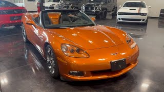 2007 Chevy Corvette Convertible Atomic Orange Walk Around [upl. by Ennayelhsa936]