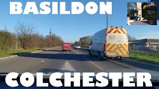 Basildon SS14 to Colchester CO1 100124 [upl. by Teplitz]