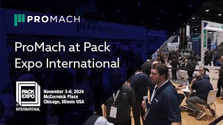 ProMach at Pack Expo International [upl. by Eihctir804]