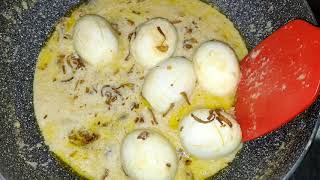 Dimer Korma Recipe  Dimer Shahi korma  Egg korma Cooking At home  Bangladeshi korma recipe [upl. by Judd57]