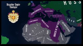 HOI4KaiserreduxByzantine Empire Timelapse [upl. by Schaper]