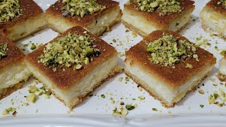 طريقة تحضير معمول مد بالقشطة بكل الخطوات والتفاصيل Lebanese Maamoul Mad with Kashta Recipe [upl. by Athallia336]