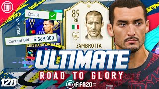 WE SOLD TOTY RONALDO ULTIMATE RTG 120  FIFA 20 Ultimate Team Road to Glory [upl. by Nimsay635]