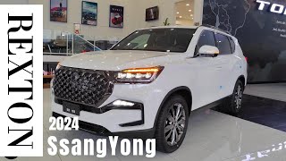 2024 SsangYong REXTON 4WD  White Color  InDepth Walkaround [upl. by Derwood]