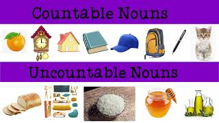 Countable and Uncountable Nouns [upl. by Haidebez541]