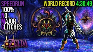 Majoras Mask 100 NMG Speedrun in 43049 [upl. by Neom825]