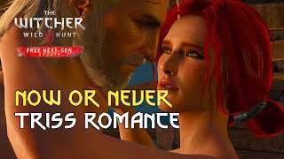 Now or Never The Witcher 3 Walkthrough Triss Romance [upl. by Dlawso253]