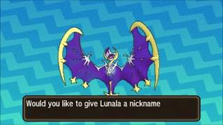 Pokemon Ultra Moon  How To Catch Lunala and Get Lunalium Z [upl. by Hsekar]